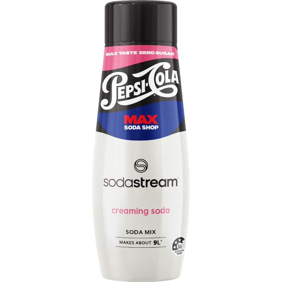 Sodastream Creaming Soda Pepsi Max - 440mL