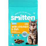 Smitten Dry Cat Food Adult With Chicken & Fish 1kg