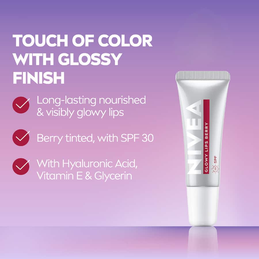 Nivea Lip Care Glowy Lips Clear