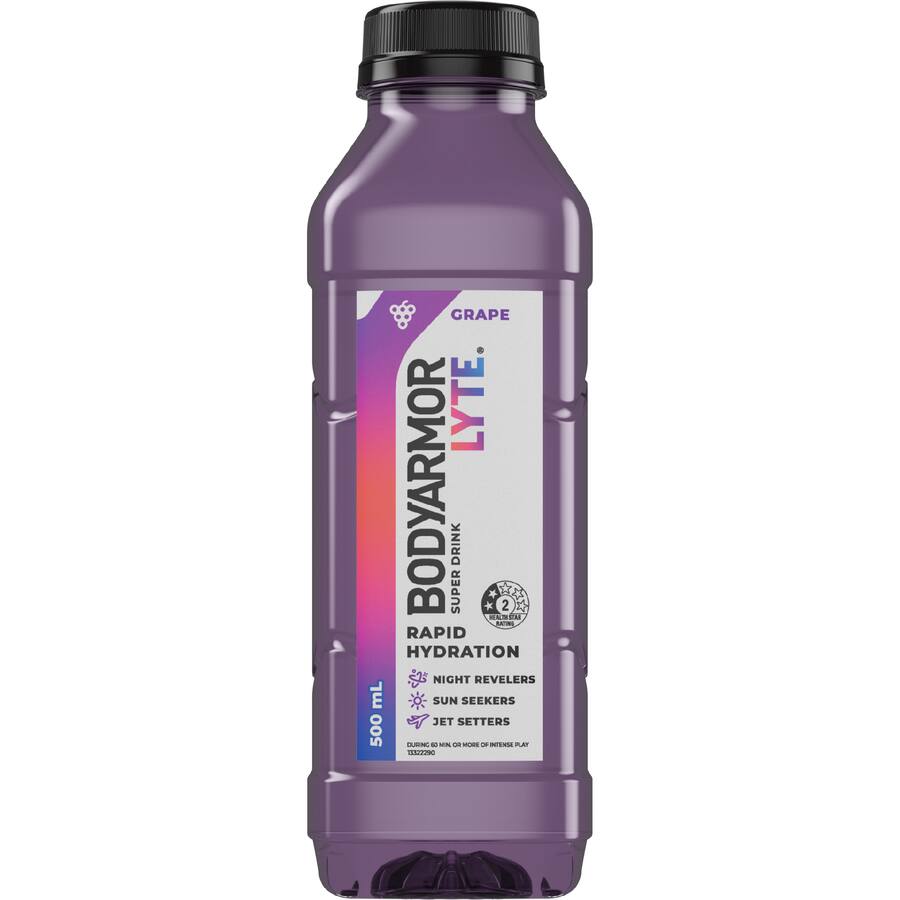 Bodyarmor Sports Drinks Lyte Grape - 500mL