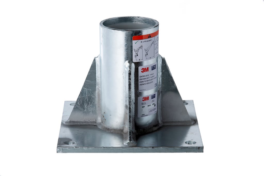 3M DBI-SALA HC Davit Floor Mount Base Galv 8000095