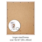 Profile - Elegant White Poster Picture Frame - A4 (21x30cm) Unmatted