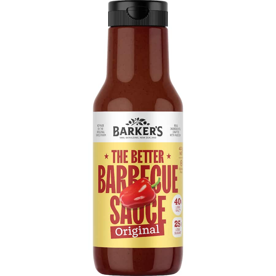 Barkers Bbq Sauce Original - 430g