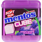 Mentos Cube Gum Ice Grape - 46g