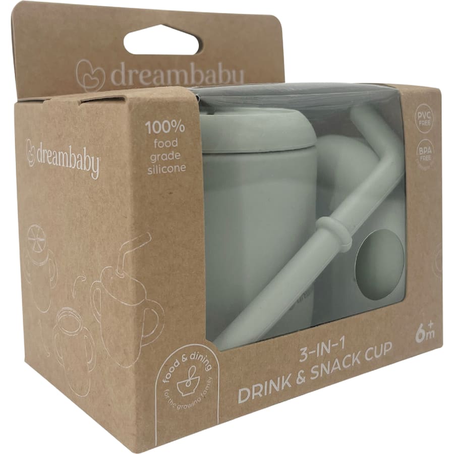 Dreambaby Baby Cup 4 In 1 Drink & Snack