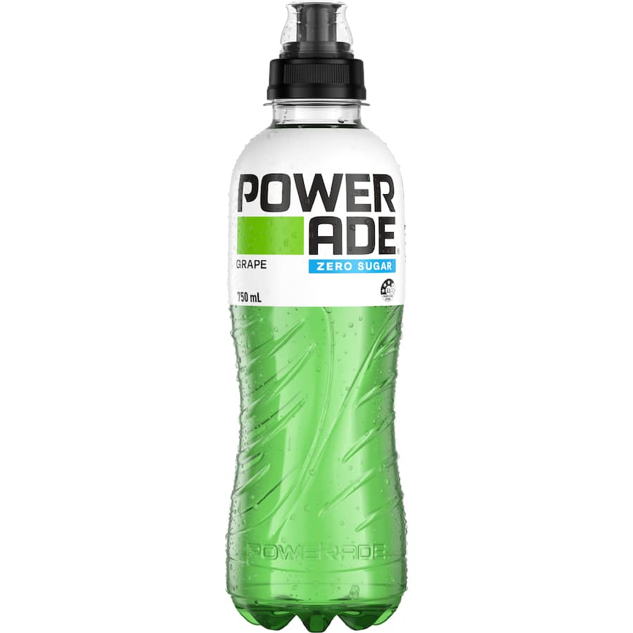 Powerade Sports Drink Grape Zero - 750mL
