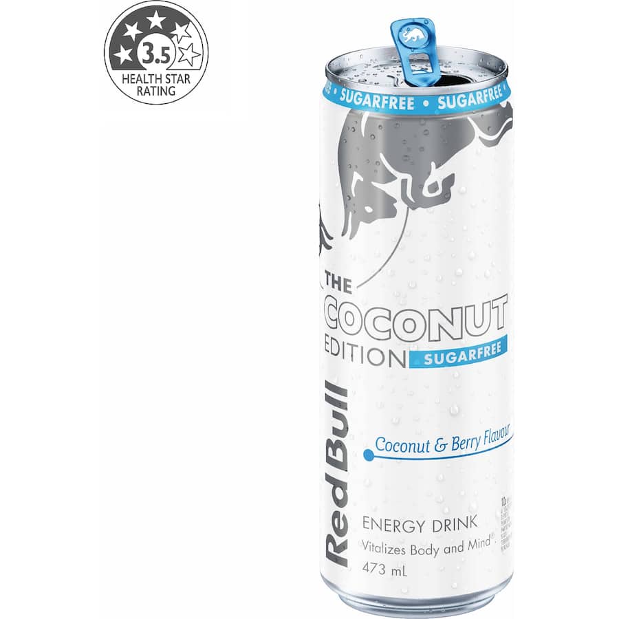 Red Bull Energy Drink Coconut Sugar Free Edition - 473mL
