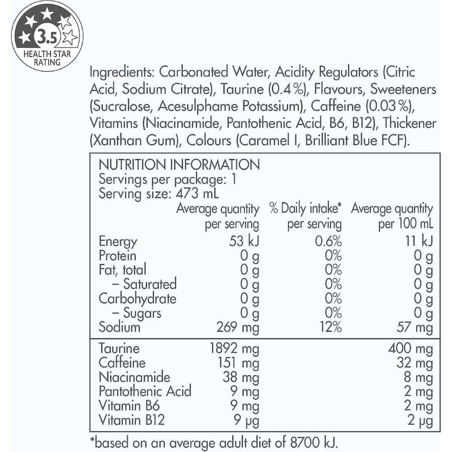 Red Bull Energy Drink Coconut Sugar Free Edition - 473mL