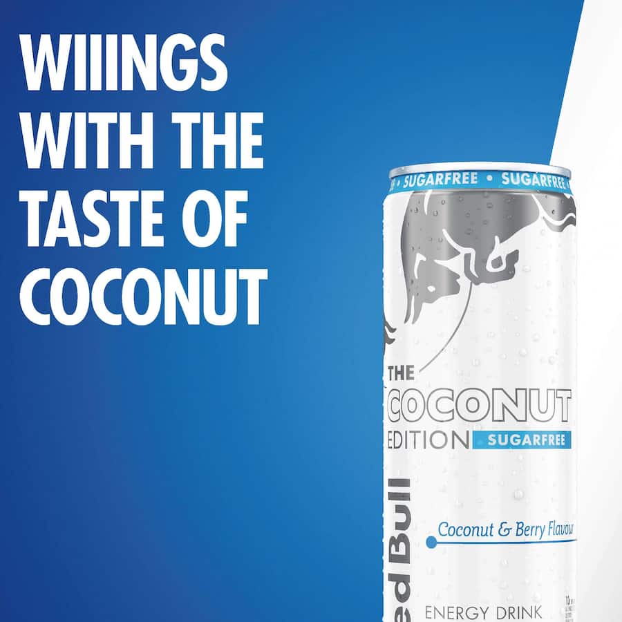 Red Bull Energy Drink Coconut Sugar Free Edition - 473mL
