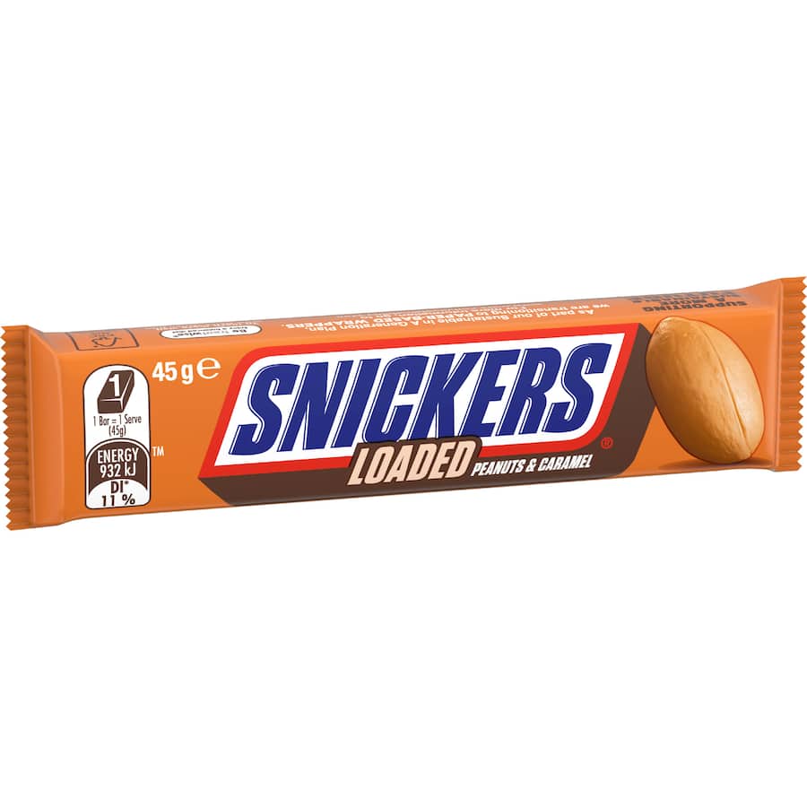 Snickers Chocolate Bar Loaded - 45g