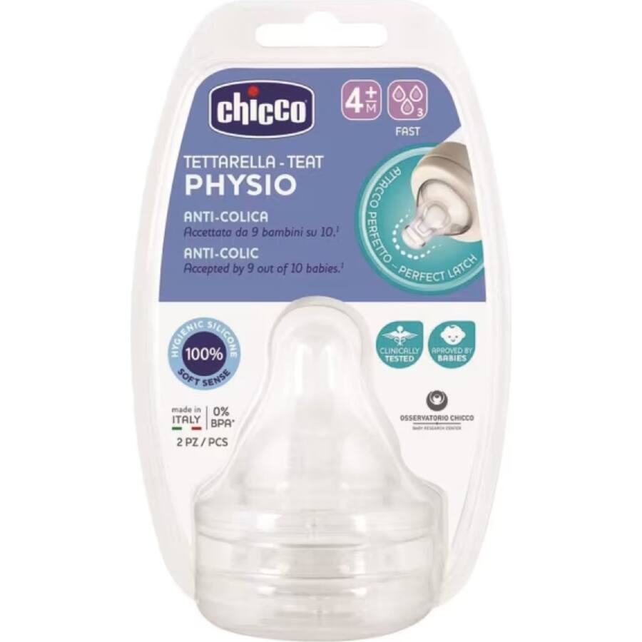 Chicco Baby Teat Perfect 5 Fast 4 Month