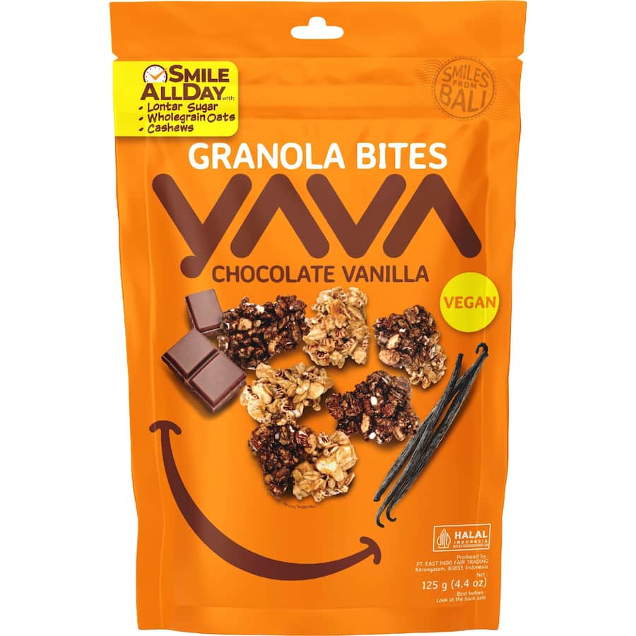 Yava Granola Bites Chocolate Vanilla - 125g
