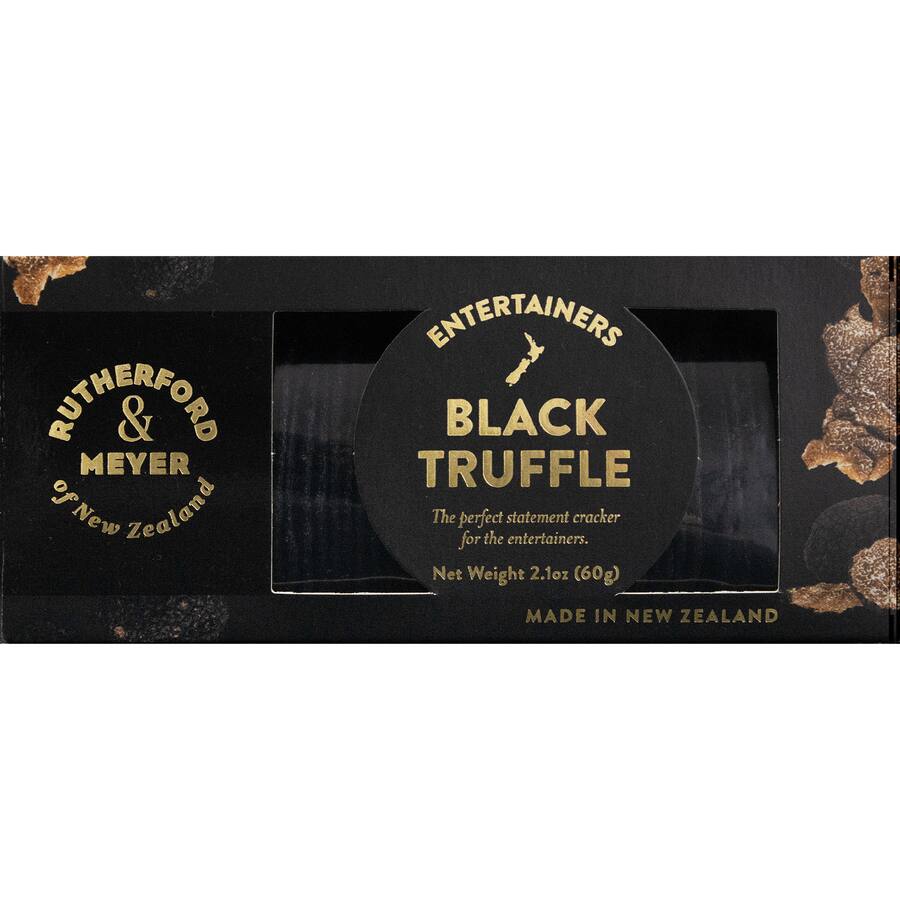 Rutherford & Meyer Crackers Black Wafer - 100g