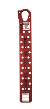 Master Lock S450B Aluminium Lockout Hasp 24 Hole 25mm Jaw Clearance