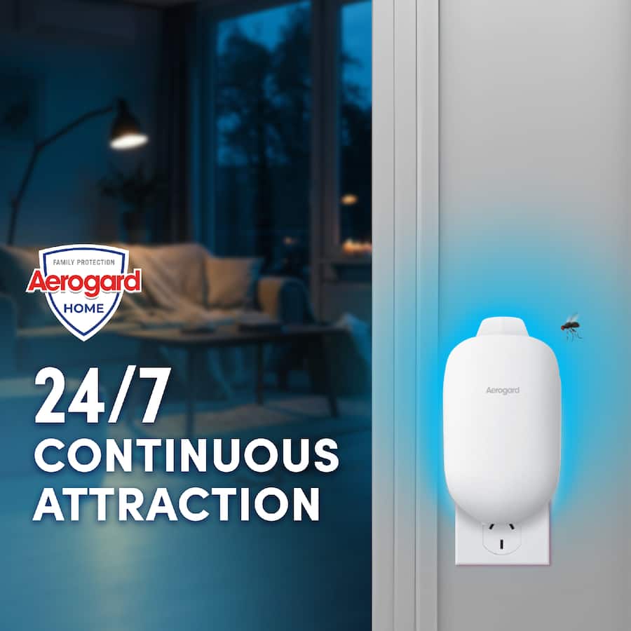 Aerogard Home Flying Insect Light Trap Refill Box 2pack