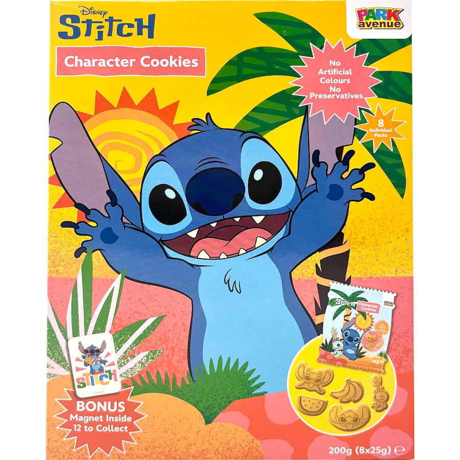 Stitch Cookies Characters - 8 pack box 200g