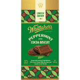 Whittakers Chocolate Block Peppermint & Cocoa Biscuit - 100g