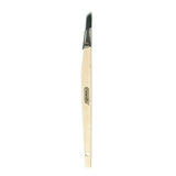 Haydn Lining Brush 12mm with synthetic bristles, stainless steel ferrule, and wooden handle for precision detailing in painting.