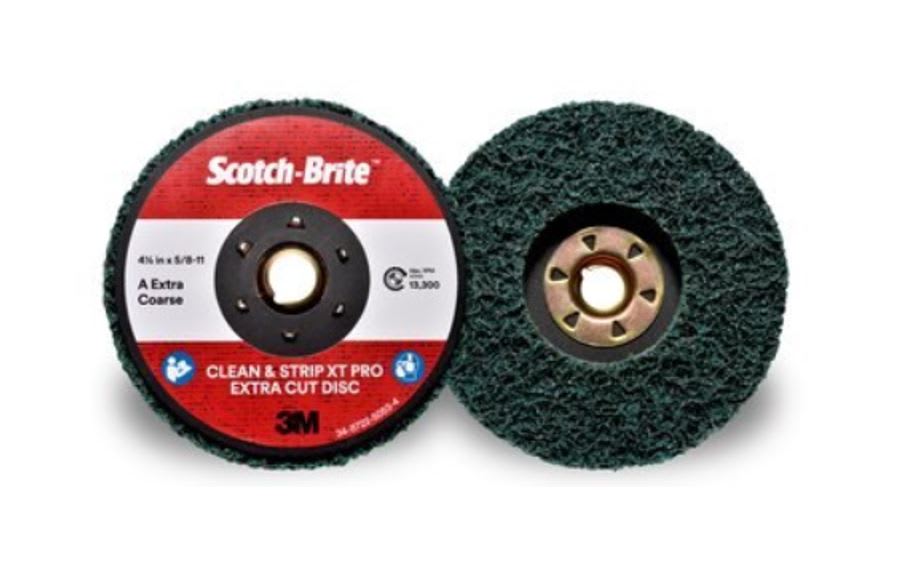Scotch-Brite Clean & Strip Pro ExtraCut Disc Green 178mm x 16mm