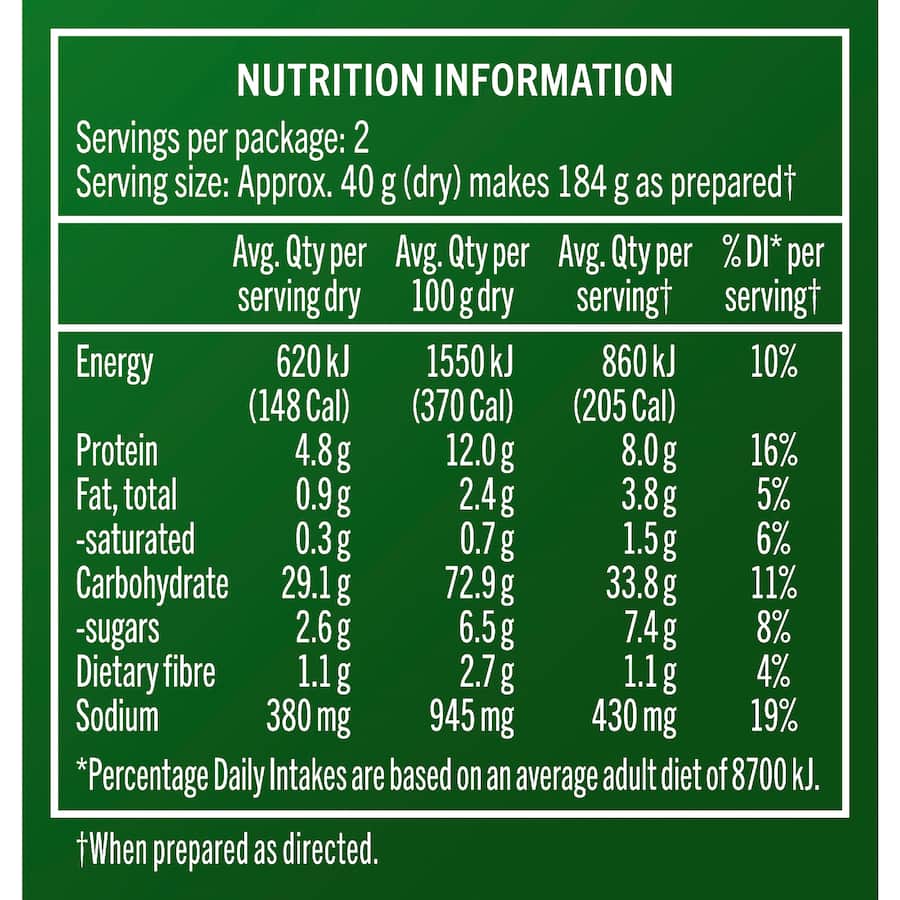 Continental Pasta & Sauce Carbonara - 80g