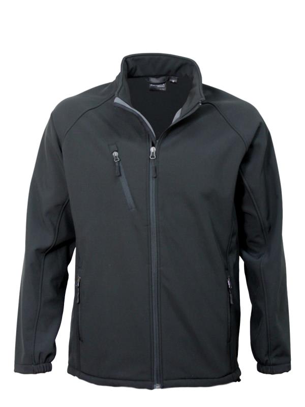 Banbury, PRO2 Softshell Jacket, SJM - Black (Size: 5XL)