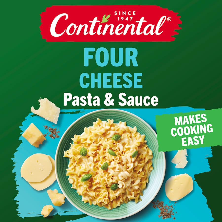 Continental Pasta & Sauce Four Cheese - 145g