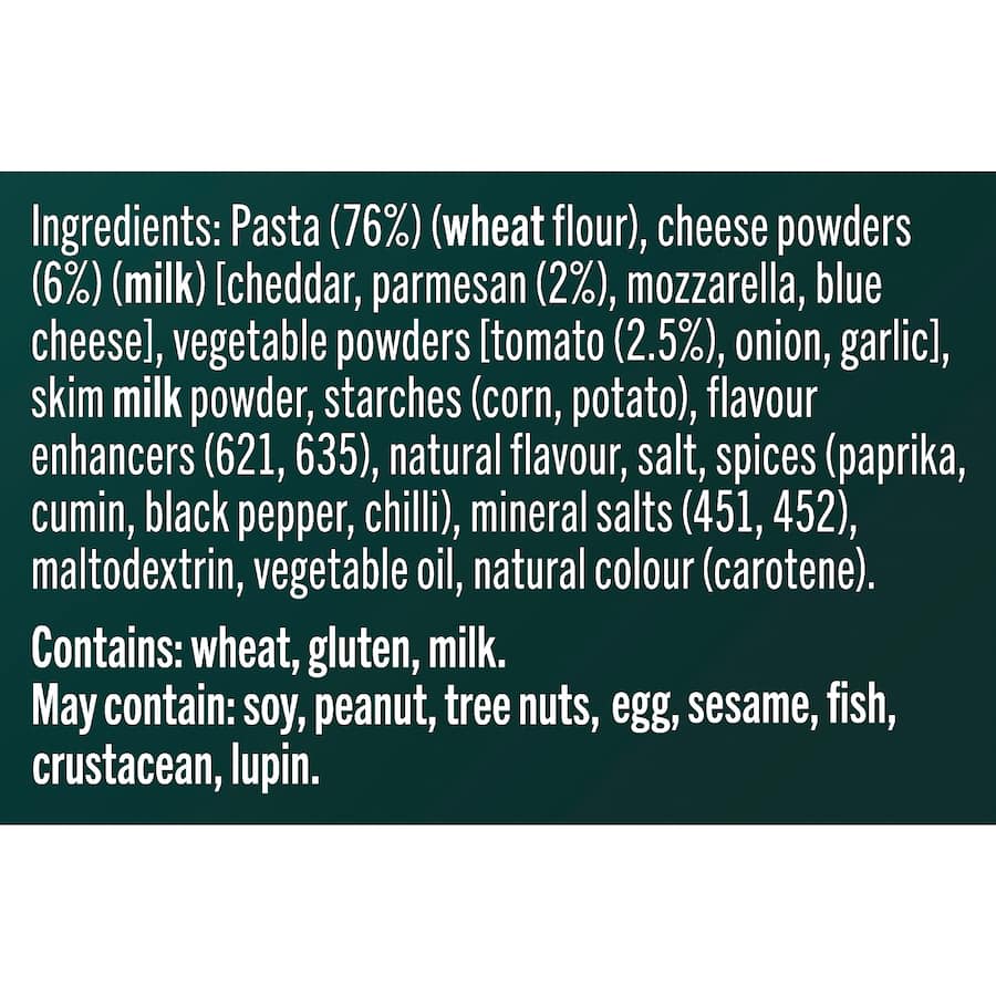 Continental Pasta & Sauce Cheesy Nachos - 80g