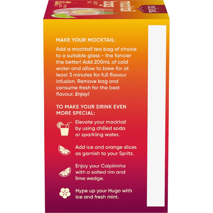 Red Seal Tea Bags Mocktail Variety - 15 pack 37.5g