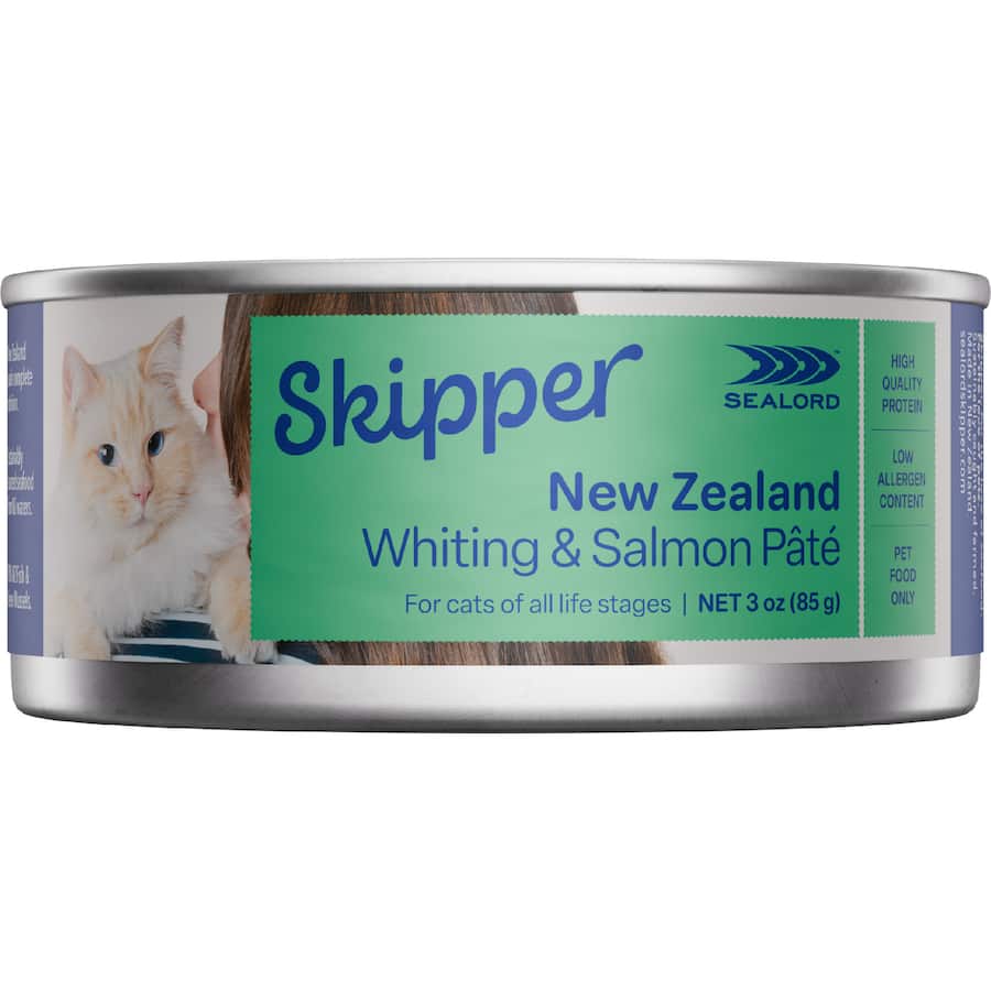 Sealord Skipper Wet Cat Food Whiting & Salmon 85g