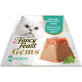 Fancy Feast Gems Wet Cat Food Mousse Pate With Tuna Box 114g