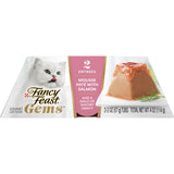 Fancy Feast Gems Cat Food Mousse Pate With Salmon Box 114g