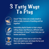 Oscar Play Tubes Cat Treats Tuna & Crab 140g