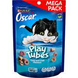 Oscar Play Tubes Cat Treats Tuna & Crab 140g