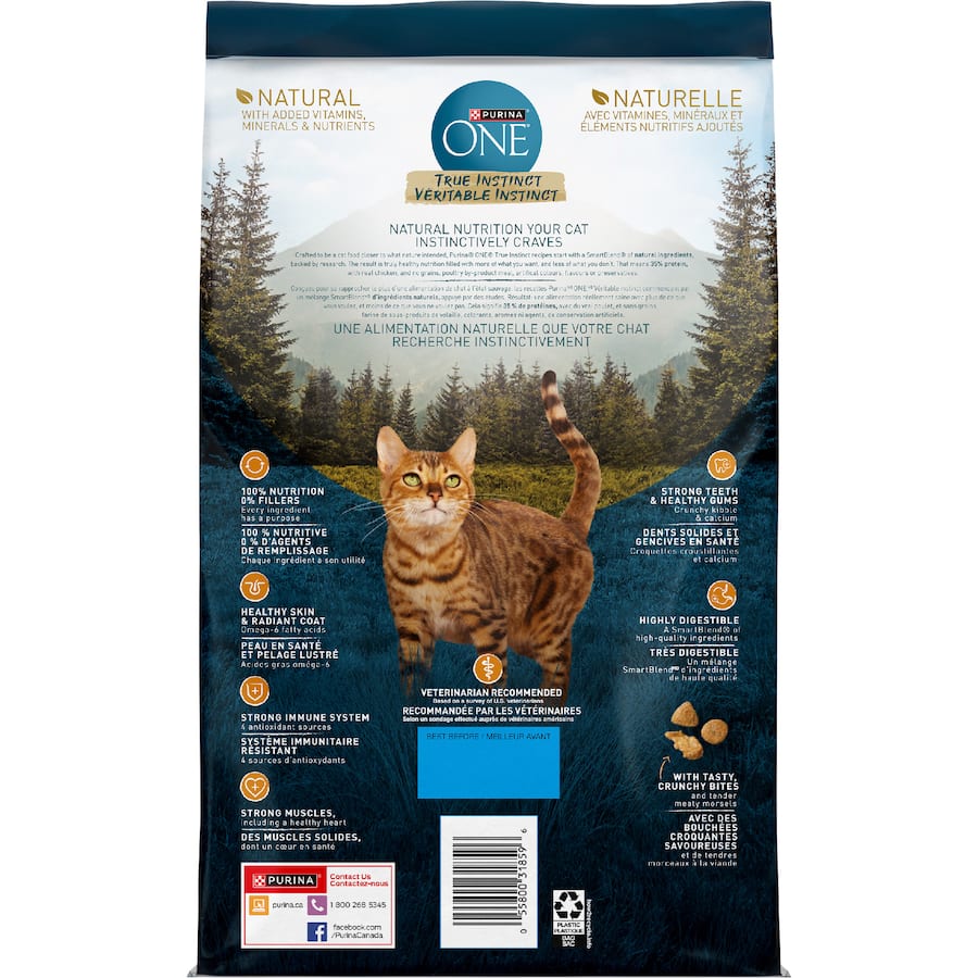 Purina One True Instinct Dry Cat Food Grain Free Chicken 1.45kg