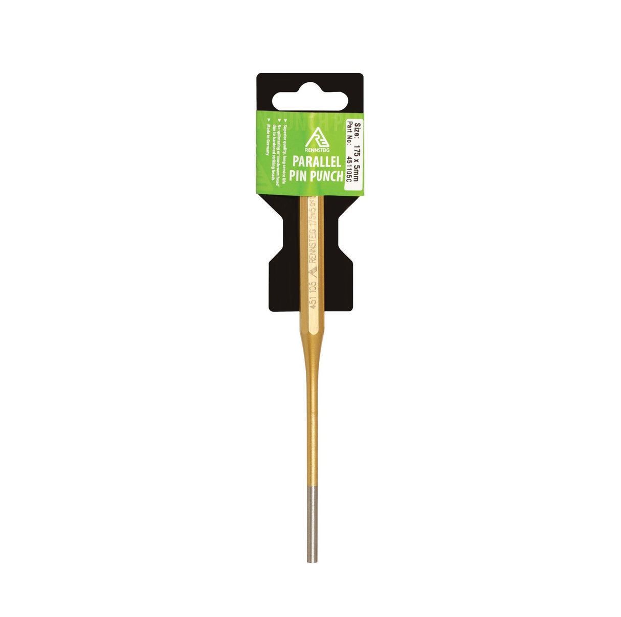 Rennsteig Long Pin Punch 175 x 5mm