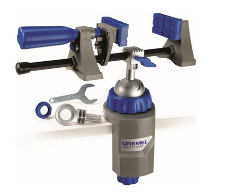 Image of Dremel Multi-Vise 2500, a versatile tool for secure clamping in woodworking and metalworking projects.