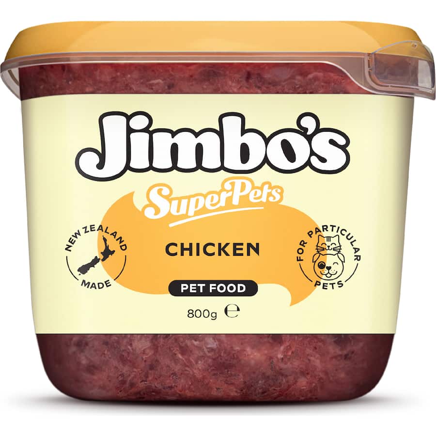Jimbo's Superpets Pet Food Chicken 800g