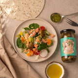 The Olive Lady Olives Grilled Green Pitted 360g