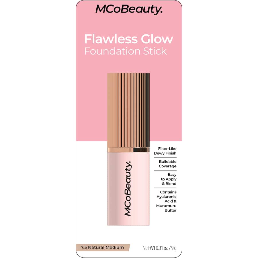 Mcobeauty Flawless Glow Foundation Stick 7.5 Natural Medium 9g
