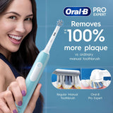 Oral B Pro Expert Electric Toothbrush Deep Clean Turquoise