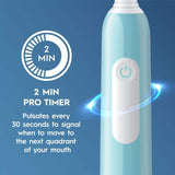 Oral B Pro Expert Electric Toothbrush Deep Clean Turquoise