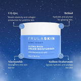 Frula Facial Moisturiser Dewy Night With Retinol 50g