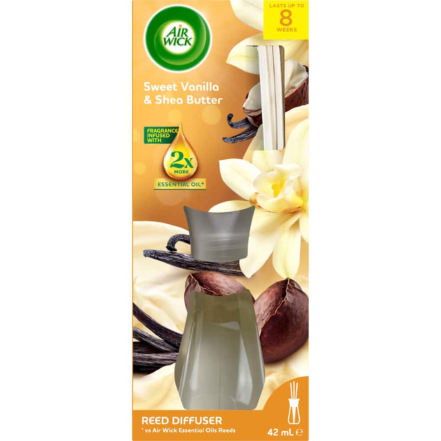 Air Wick Reed Diffuser Vanilla & Shea Butter 42mL