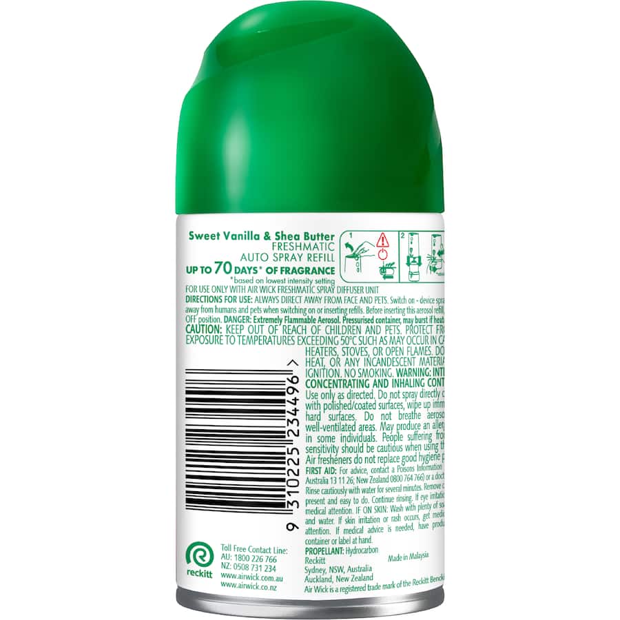 Air Wick Air Freshener Refill Sweet Vanilla & Shea Butter 157g