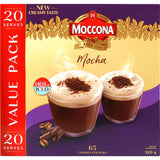 Moccona Coffee Sachets Velvety Mocha 20pack