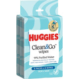 Huggies Wipes Clean & Go 6pack