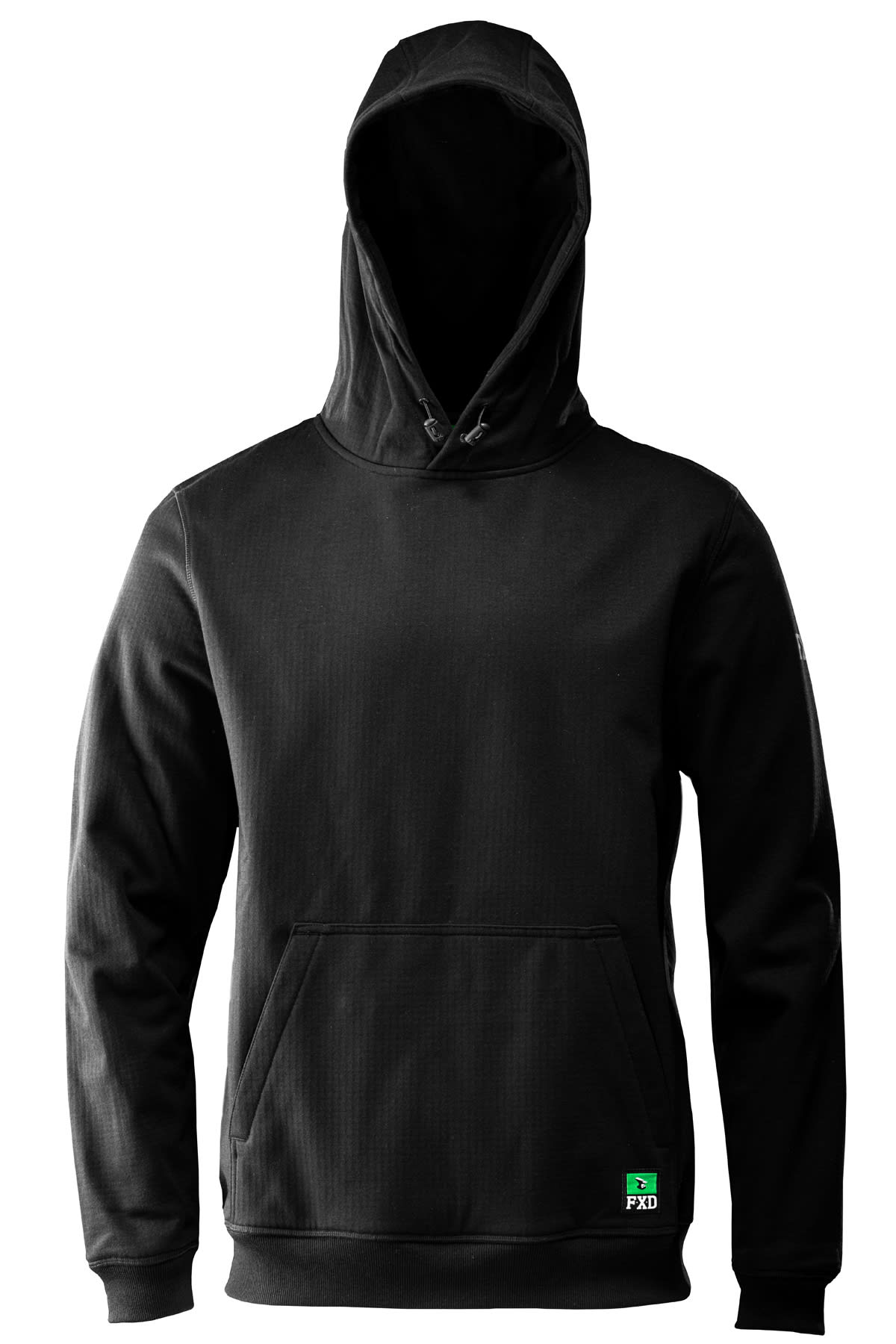 FXD, Fleece Hoodie, WF-1 - Black - 3XL