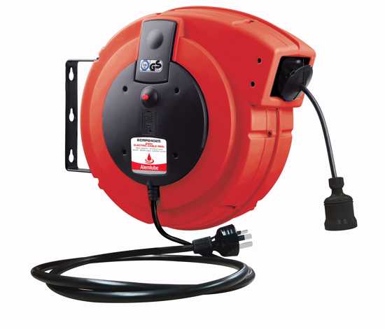 Alemlube 240V Electric Cable Reel 25m (Each)