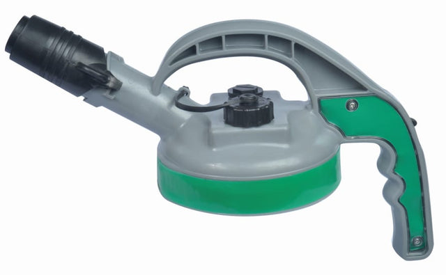 Alemlube iCan Pour Lid with 25mm nozzle, includes vibrant iBand, iTag handles, and iCards for precise, spill-free pouring.