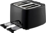 Nero 4 Slice Toaster Black